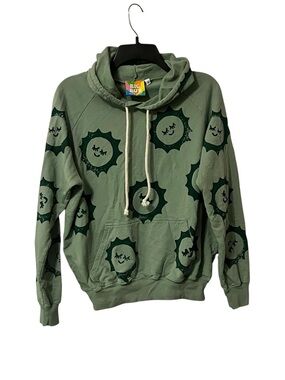 Big Bud Press Paintstamp Hoodie Sage Sun Baby Size Small